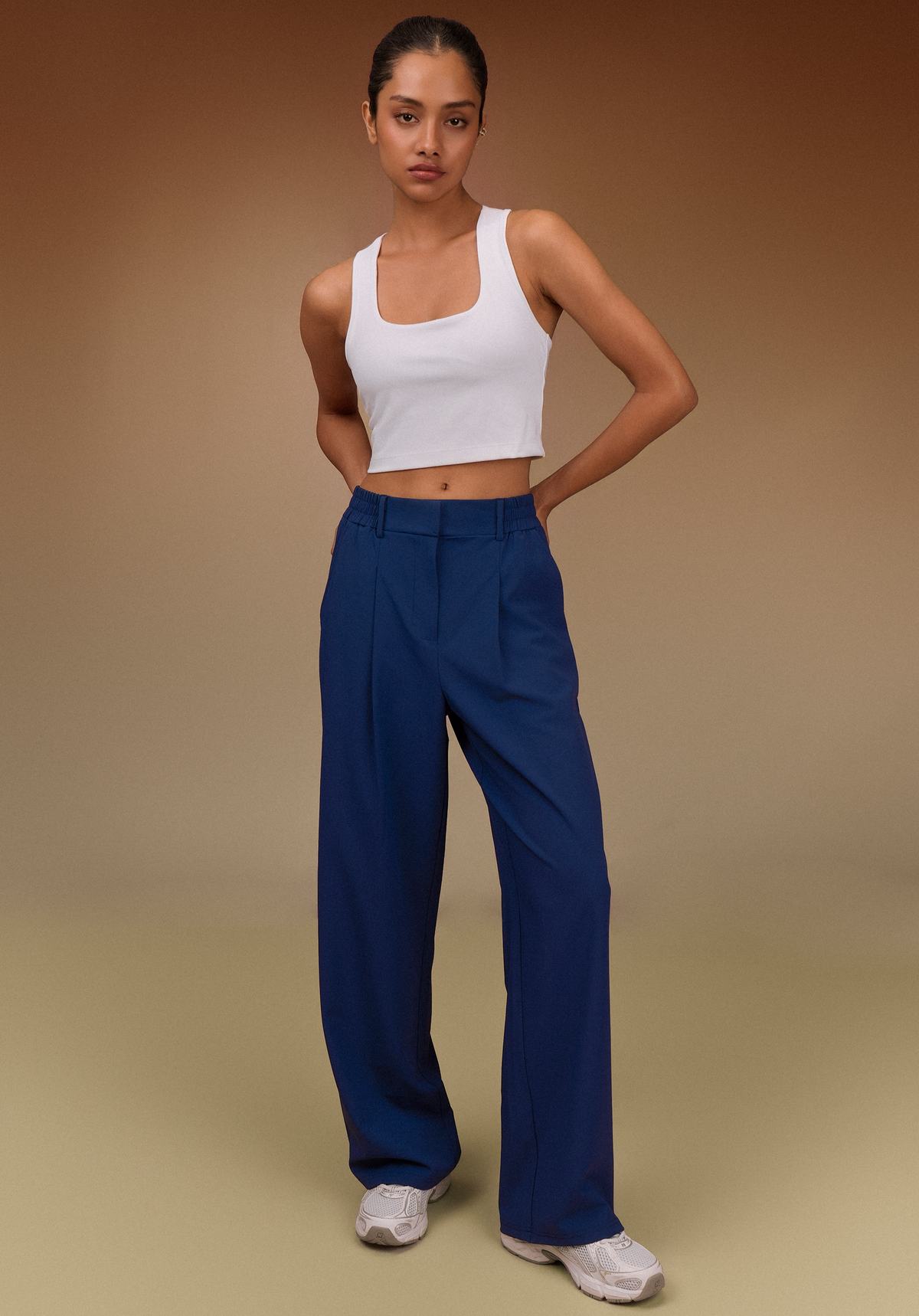 FlexForm Trousers in Navy