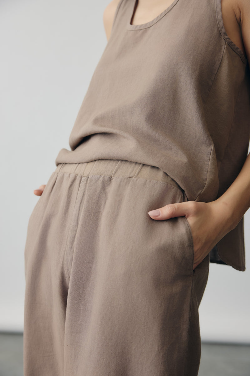 AirLoom Trousers in Latte
