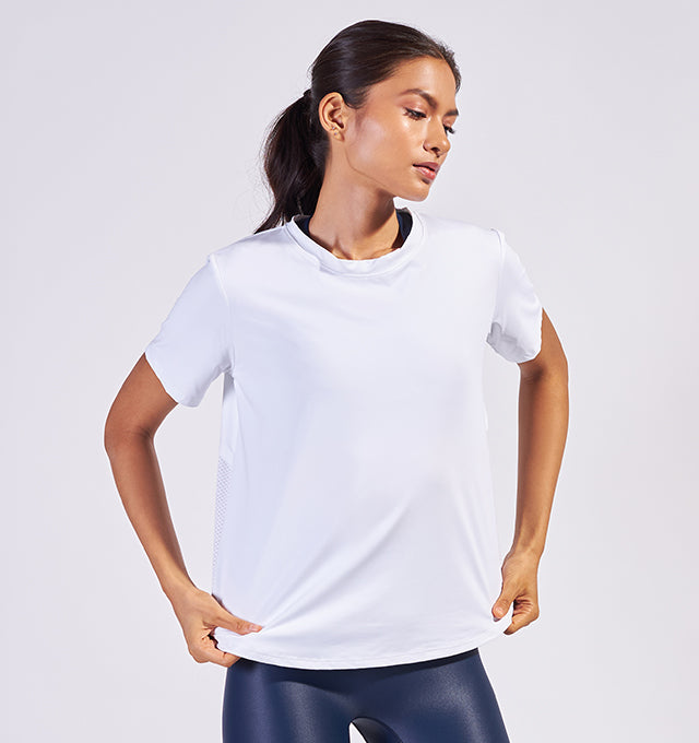 Allure Mesh Back Tee - Pace Active
