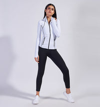 Aura Jacket in White - Pace Active