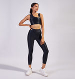 Petite 7/8th Alloy Legging in Eclipse - Pace Active