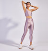 Petite 7/8th Alloy Legging in Moonscape - Pace Active