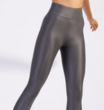 Space Grey Seamless Alloy Leggings - Pace Active