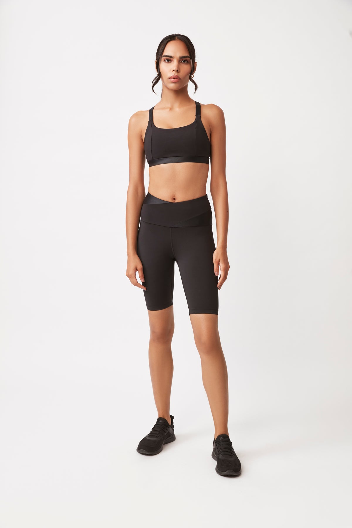 Onyx/Eclipse Hot Cross Sports Bra