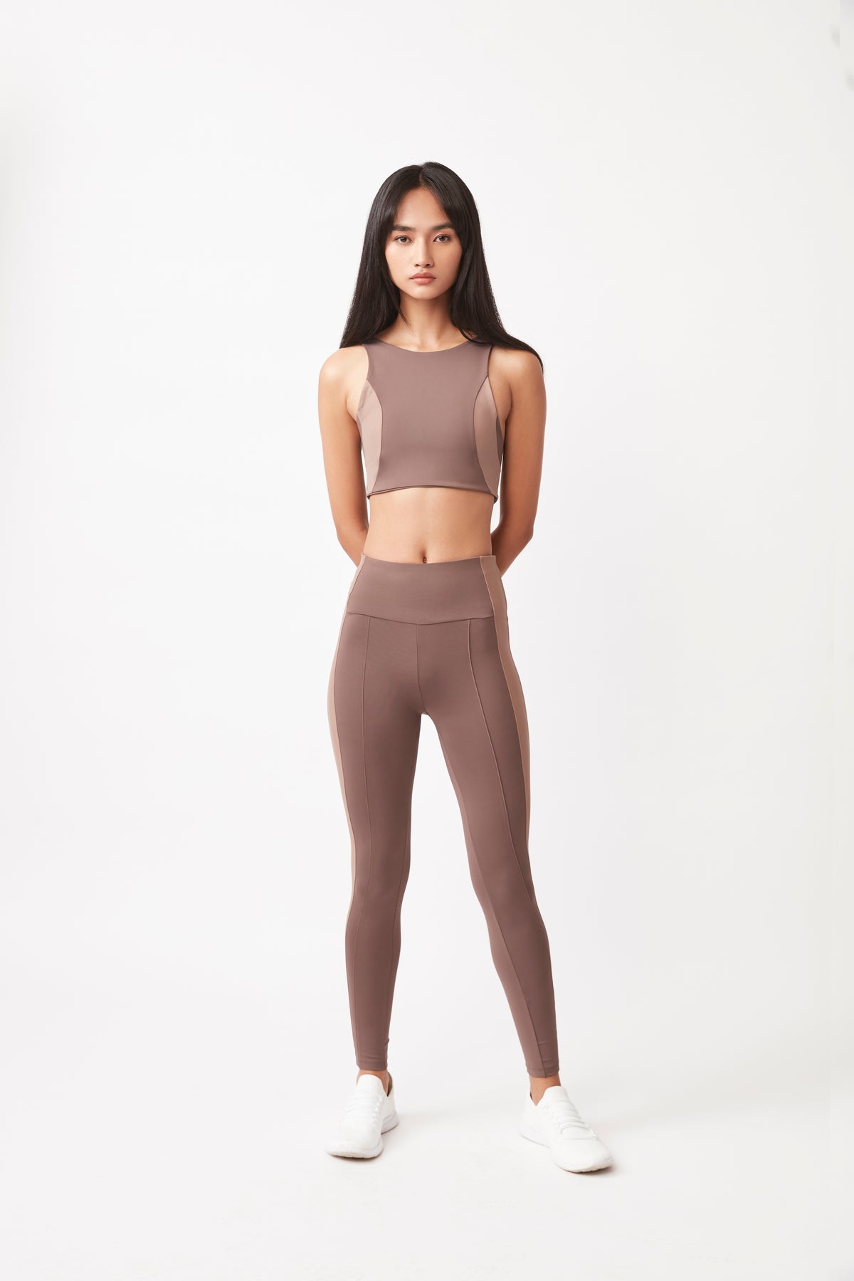 Sand Two Toned Leggings