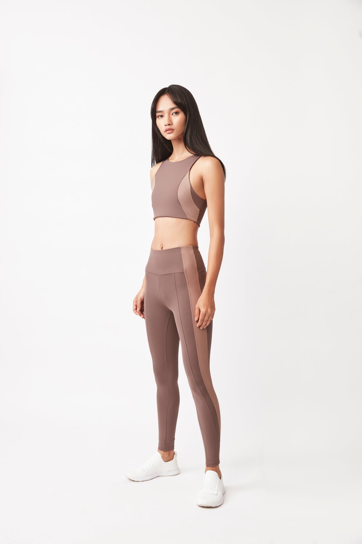 Sand Two Toned Leggings